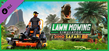 Lawn Mowing Simulator - Dino Safari DLC EU Steam CD Key