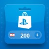 PlayStation Network Card USD 200 LB