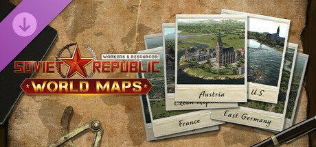 Workers & Resources: Soviet Republic - World Maps DLC EU PC Steam CD Key