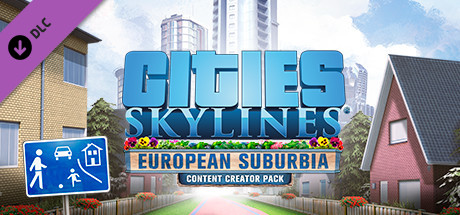 Cities: Skylines - Content Creator Pack: European Suburbia DLC Steam CD Key