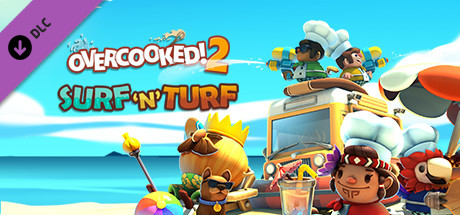 Overcooked! 2 - Surf 'n' Turf DLC PC Steam CD Key