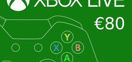XBOX Live €80 Prepaid Card EU