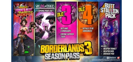Borderlands 3 - Season Pass DLC Epic Games CD Key Borderlands 3 - Season Pass DLC Epic Games CD Key