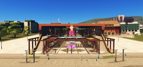 Cities: Skylines - Plazas & Promenades DLC EN Language Only Steam CD Key