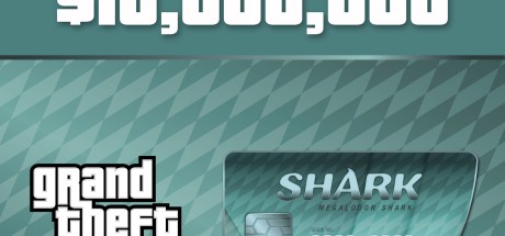 Grand Theft Auto Online - $10,000,000 Megalodon Shark Cash Card PC Activation Code