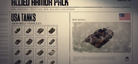 Hearts of Iron IV - Allied Armor Pack DLC EU Steam CD Key