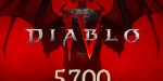 Diablo IV - 5700 Platinum Voucher XBOX One / Xbox Series X|S CD Key
