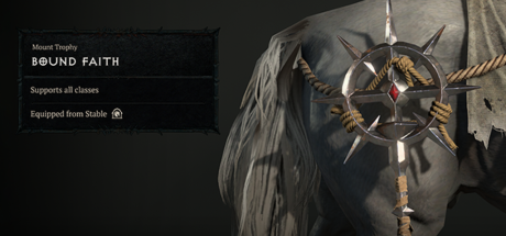 Diablo IV - Bound Faith Mount Trophy DLC US Battle.net CD Key