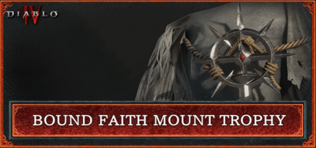 Diablo IV - Bound Faith Mount Trophy DLC EU Battle.net CD Key