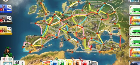 Ticket to Ride - Europe Expansion DLC PC Steam CD Key