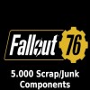 Fallout 76 - 5.000 Scrap/Junk Components Manual Delivery