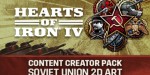 Hearts of Iron IV - Content Creator Pack - Soviet Union 2D Art DLC PC Steam CD Key