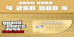 Grand Theft Auto Online - $4,250,000 The Whale Shark Cash Card XBOX One CD Key
