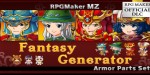 RPG MAKER MZ - Fantasy Generator - Armor Parts Set DLC PC Steam CD Key