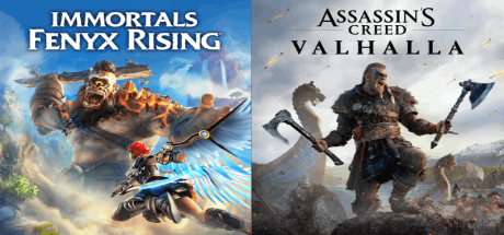 Assassin's Creed Valhalla + Immortals Fenyx Rising Bundle US XBOX One / Xbox Series X|S CD Key