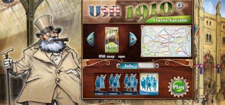 Ticket To Ride USA 1910 Steam CD Key