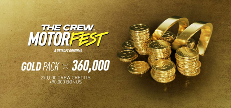 The Crew Motorfest VC Gold Pack - 360,000 Crew Credits DLC EU XBOX One / Xbox Series X|S CD Key