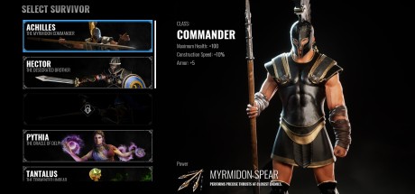 Achilles: Survivor PC Steam CD Key