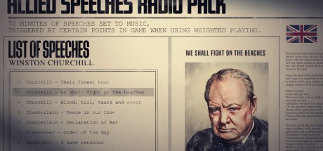 Hearts of Iron IV - Allied Speeches Music Pack DLC RU/CIS PC Steam CD Key