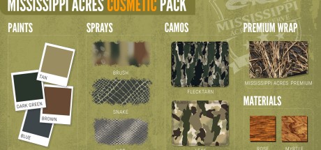 theHunter: Call of the Wild - Mississippi Acres Cosmetic Pack DLC PC Steam CD Key