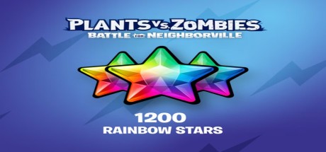 Plants vs. Zombies: Battle for Neighborville - 1200 Rainbow Stars DLC XBOX One / Xbox Series X|S CD Key