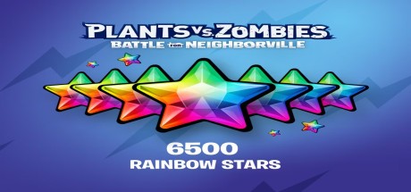 Plants vs. Zombies: Battle for Neighborville - 6500 Rainbow Stars DLC XBOX One / Xbox Series X|S CD Key