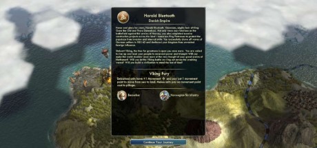 Sid Meier's Civilization V - Civ and Scenario Pack: Denmark (The Vikings) DLC EU PC Steam CD Key