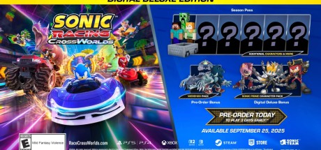 Sonic Racing: CrossWorlds Digital Deluxe Edition AU XBOX One / Xbox Series X|S CD Key