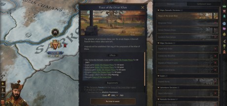 Crusader Kings III - Khans of the Steppe DLC EU PC Steam CD Key