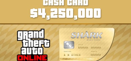 Grand Theft Auto Online - $4,250,000 The Whale Shark Cash Card UK Xbox Series X|S CD Key Grand Theft Auto Online - $4,250,000 The Whale Shark Cash Card UK Xbox Series X|S CD Key