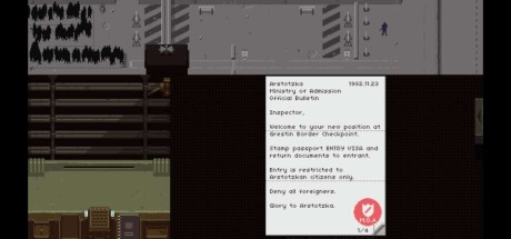 Papers, Please Steam CD Key