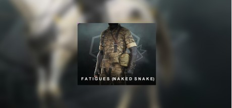 Metal Gear Solid V: The Phantom Pain - Fatigues (Naked Snake) DLC Steam CD Key 