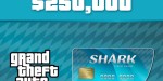 Grand Theft Auto Online - $250,000 Tiger Shark Cash Card FR PS4 CD Key