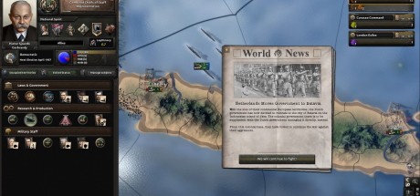 Hearts of Iron IV - Man the Guns DLC EU Steam CD Key