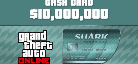 Grand Theft Auto Online - $10,000,000 Megalodon Shark Cash Card PC Activation Code EU