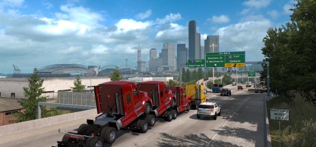 American Truck Simulator - Washington DLC EU PC Steam CD Key