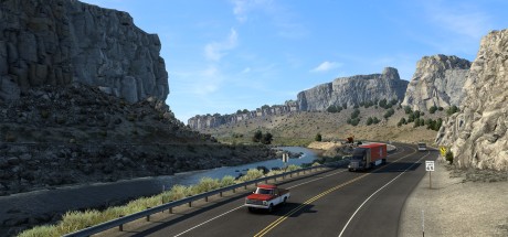 American Truck Simulator - Wyoming DLC Steam CD Key