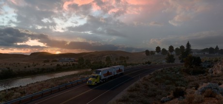 American Truck Simulator - Wyoming DLC Steam CD Key