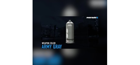  PAYDAY 2 - Army Gray Weapon Color DLC Steam CD Key