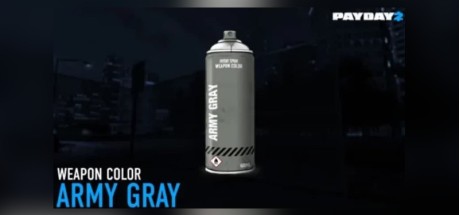  PAYDAY 2 - Army Gray Weapon Color DLC Steam CD Key