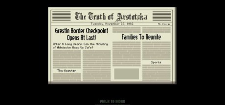 Papers, Please GOG CD Key