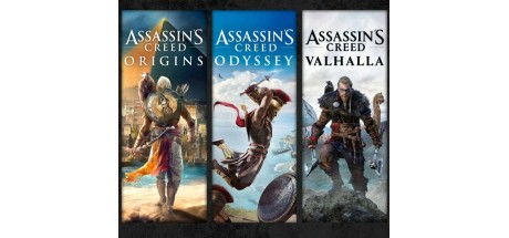  Assassin's Creed Bundle: Assassin's Creed Valhalla, Assassin's Creed Odyssey, and Assassin's Creed Origins AR XBOX One / Xbox Series X|S CD Key