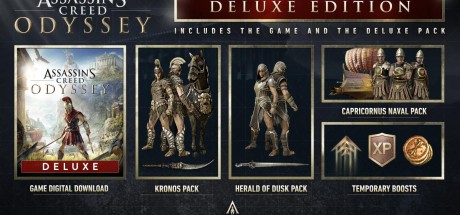 Assassin's Creed Odyssey Deluxe Edition NA PC Ubisoft Connect CD Key