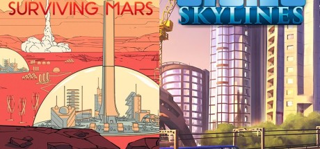 Cities: Skylines + Surviving Mars AU XBOX One / Xbox Series X|S CD Key
