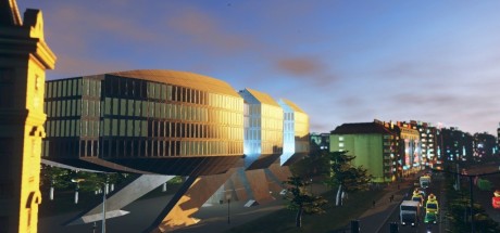 Cities: Skylines - Content Creator Pack: High-Tech Buildings DLC Steam CD Key