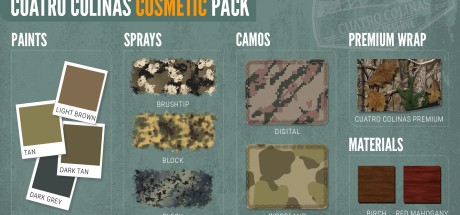 theHunter: Call of the Wild - Cuatro Colinas Cosmetic Pack DLC PC Steam CD Key