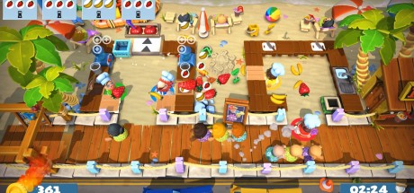 Overcooked! 2 - Surf 'n' Turf DLC EU Steam CD Key