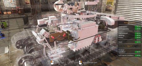 Tank Mechanic Simulator – Shermans DLC PC Steam CD Key Tank Mechanic Simulator – Shermans DLC PC Steam CD Key