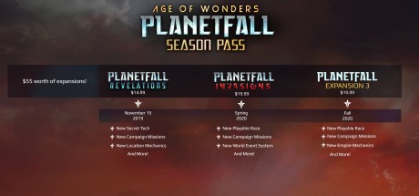 Age of Wonders: Planetfall Season Pass PC Steam CD Key Age of Wonders: Planetfall Season Pass PC Steam CD Key
