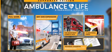 Ambulance Life: A Paramedic Simulator Supporter Edition EU PC Steam CD Key Ambulance Life: A Paramedic Simulator Supporter Edition EU PC Steam CD Key